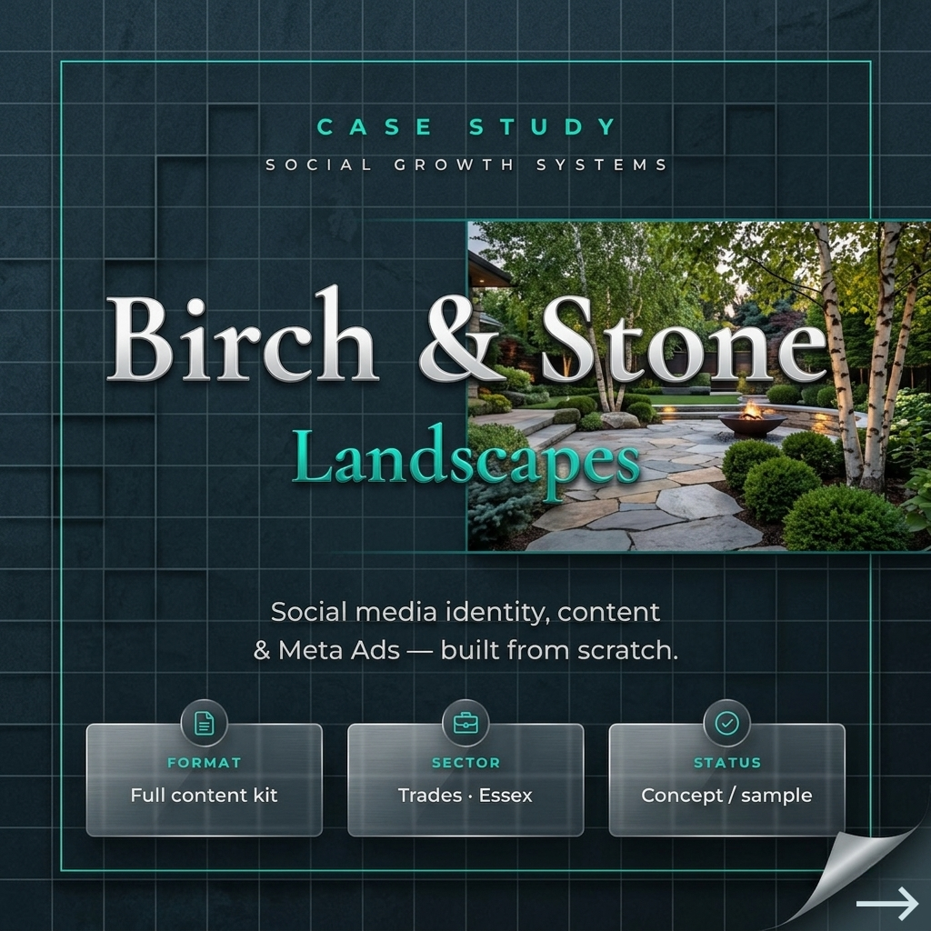 Sample carousel slide 1 - Birch & Stone Landscapes
