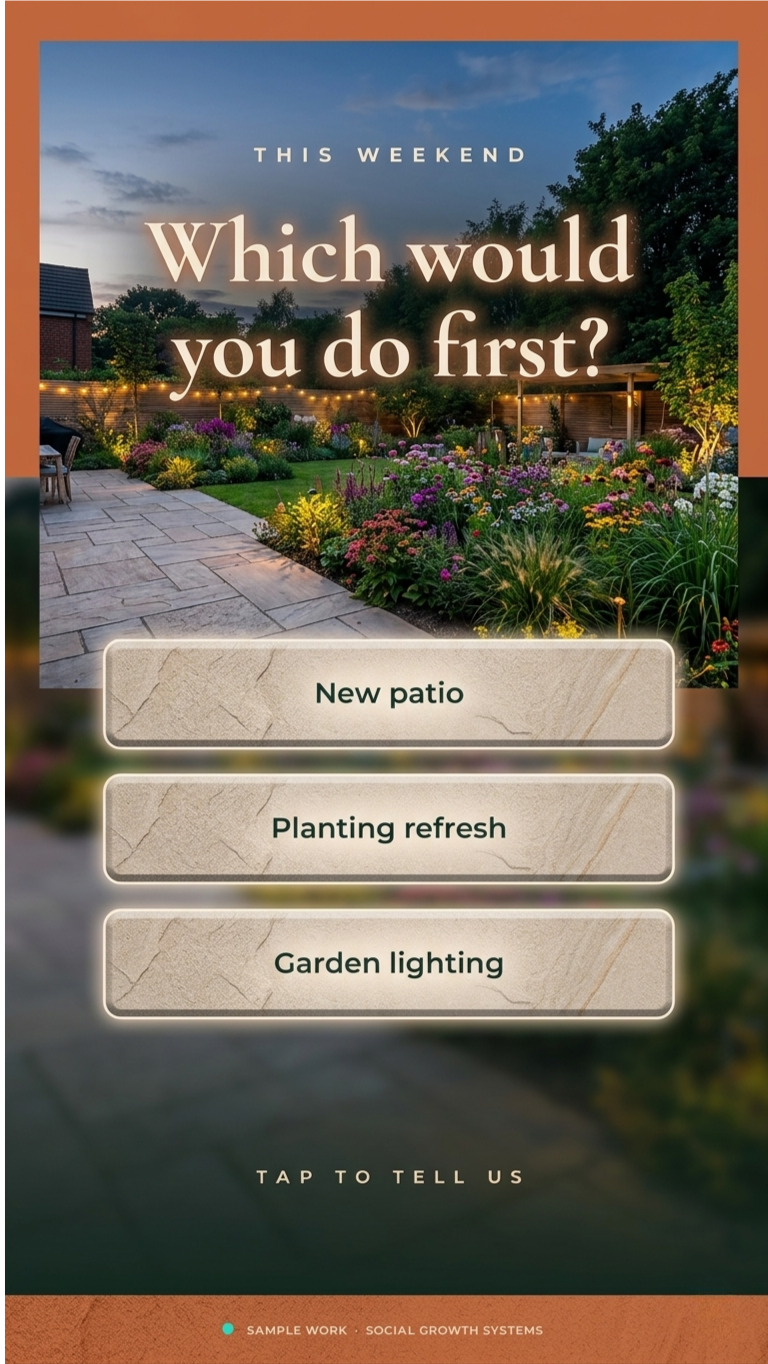 Sample Instagram Story 2 - Birch & Stone Landscapes